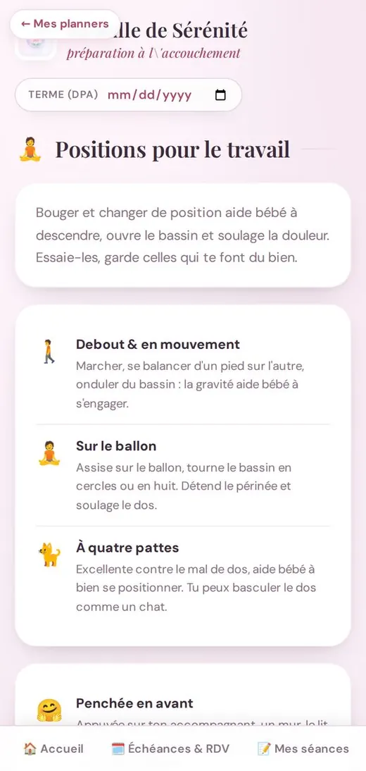 Positions