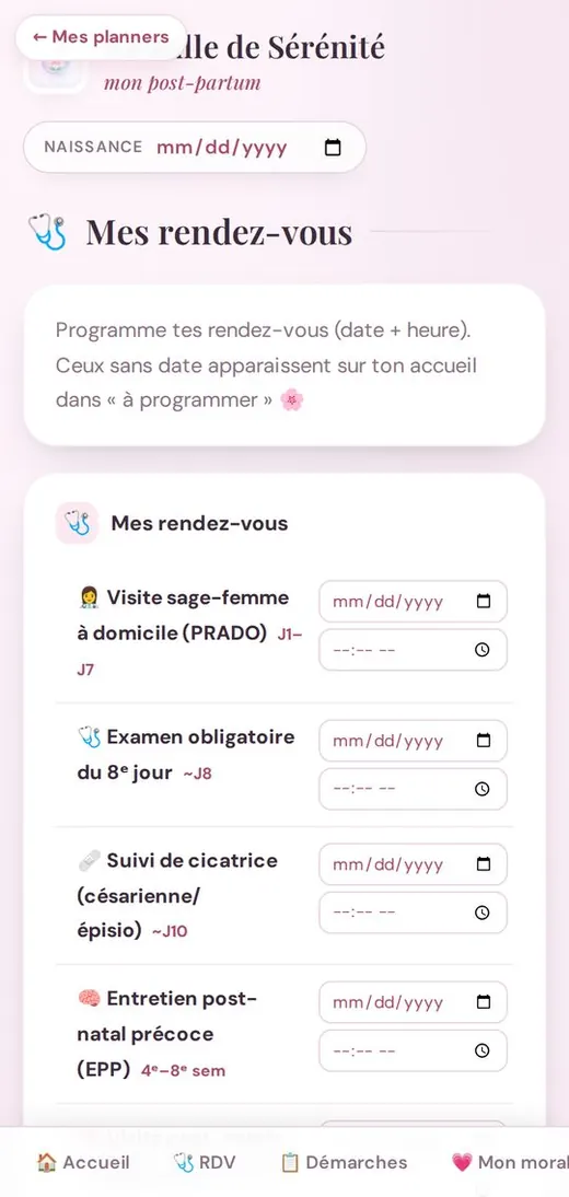Mes rdv
